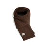 Retro Twist Knitted Wool Scarf With Wool Solid Color Warm Scarf Men Trendy