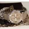 Luxury Diamond Fashion Brand Stainless Steel Bracelet Wrist Watch