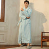 Men's Simple Thickened Comfort Cotton Velvet Nightgown