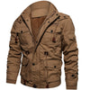 Men Winter Fleece Jacket Warm Hooded Coat Thermal Thick Outerwear Male Military Jacket