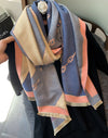Fashion Cashmere Double-sided Thickened Women's Scarf